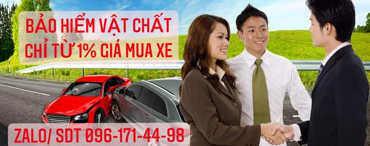 Bảo hiển vật chất xe chỉ từ 1% giá trị xe